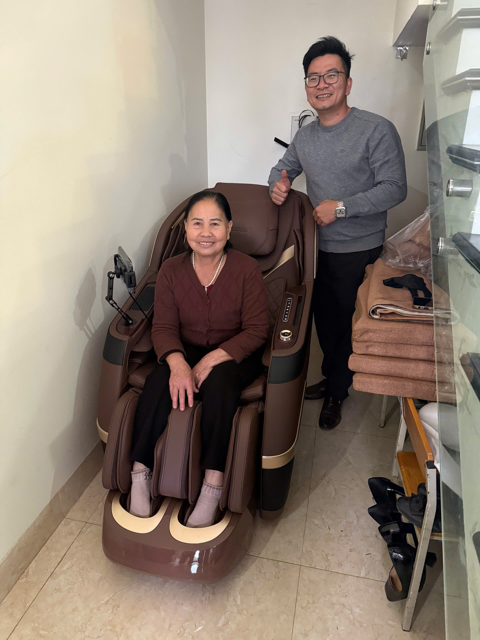 Xin chân thành cảm ơn anh Cường và gia đình đã tin tưởng ủng hộ Thegioighemassage