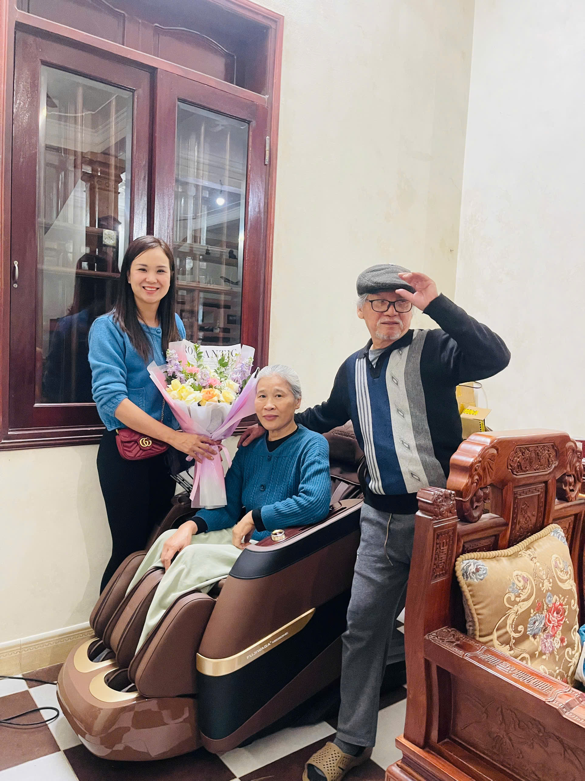 Xin chân thành cảm ơn bác Hà và gia đình đã tin tưởng ủng hộ Thegioighemassage