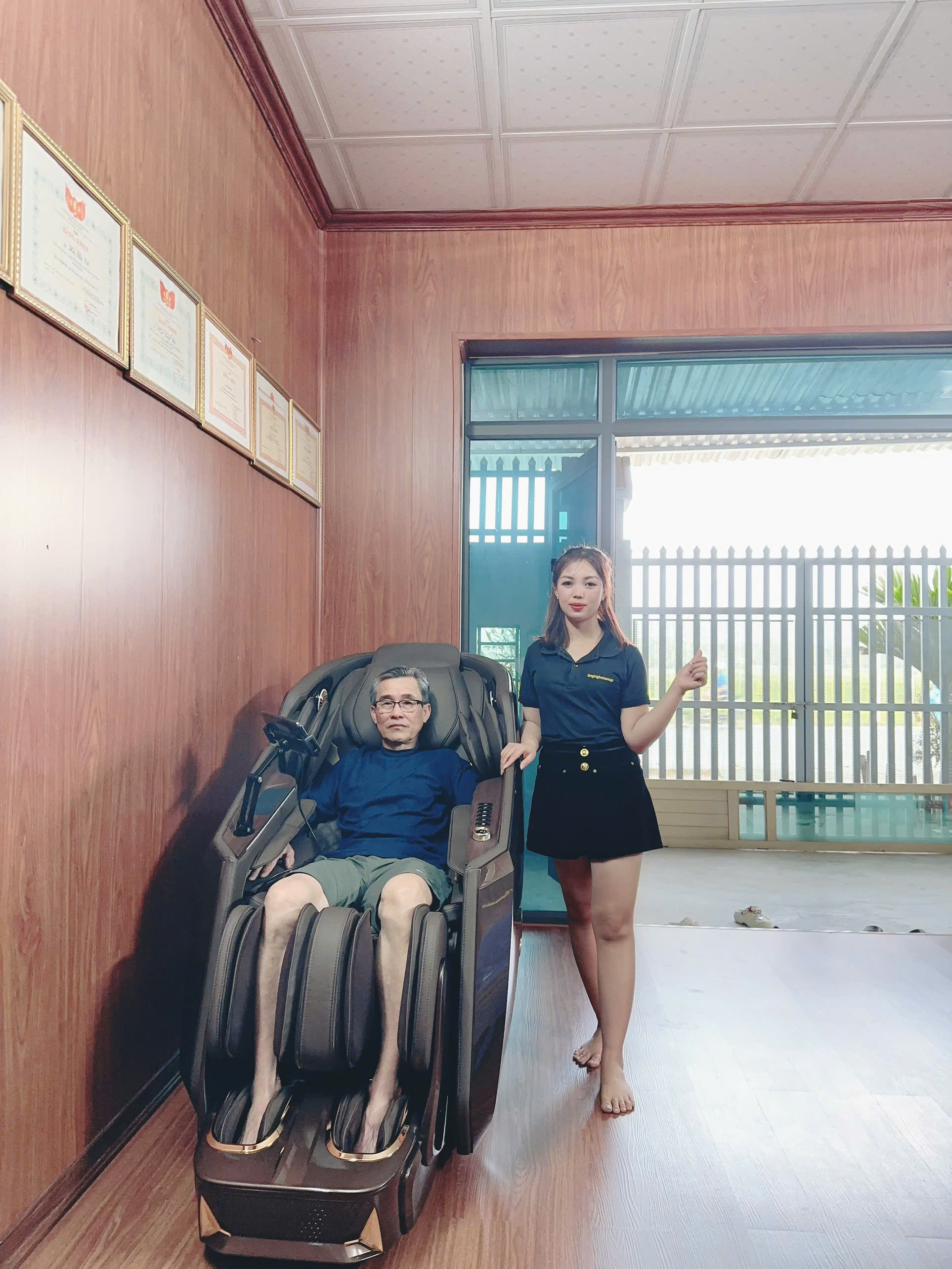 Xin chân thành cảm ơn bác Vinh và gia đình đã tin tưởng ủng hộ Thegioighemassage