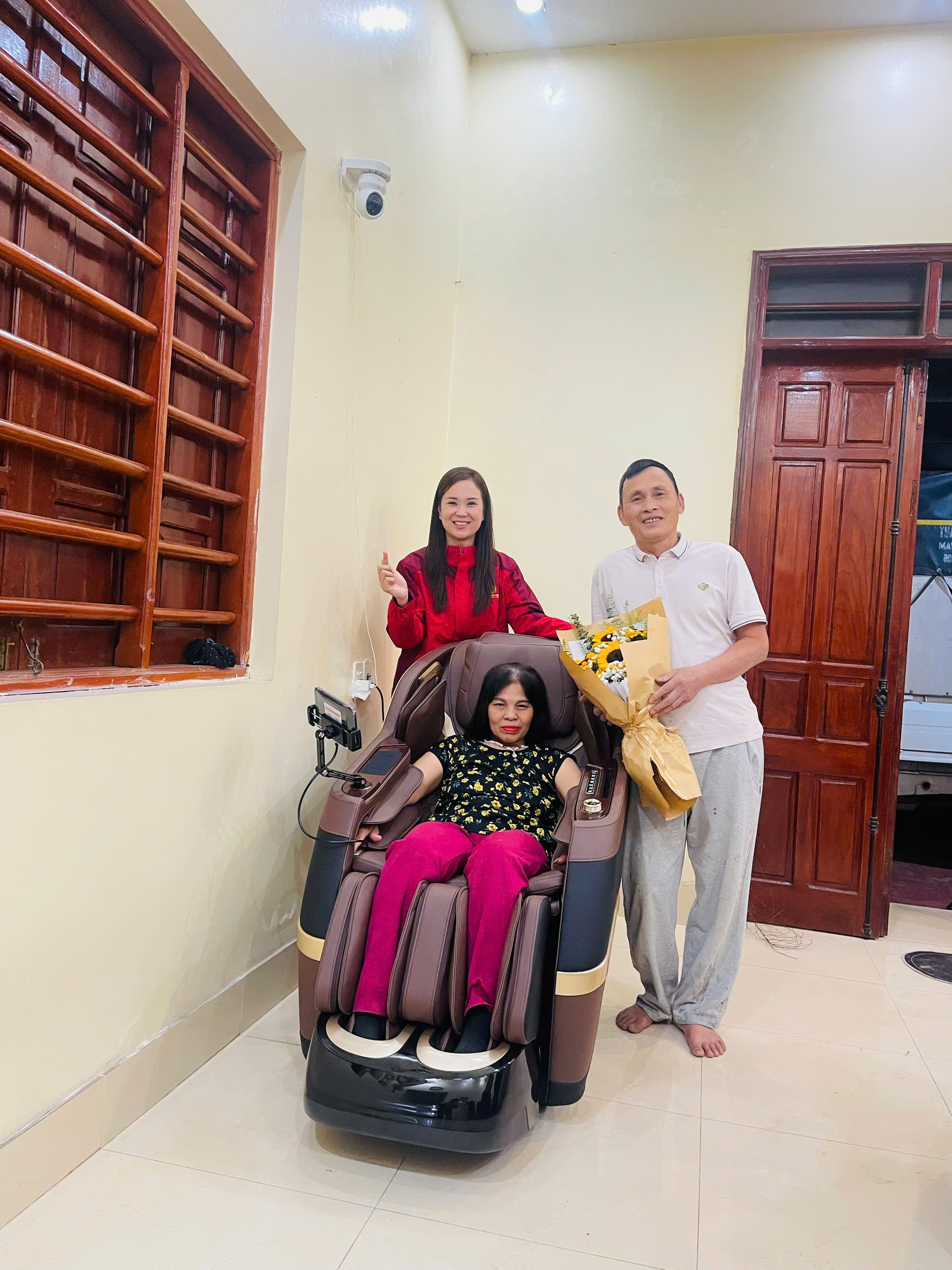 Xin chân thành cảm ơn bác Ngọc và gia đình đã tin tưởng ủng hộ Thegioighemassage