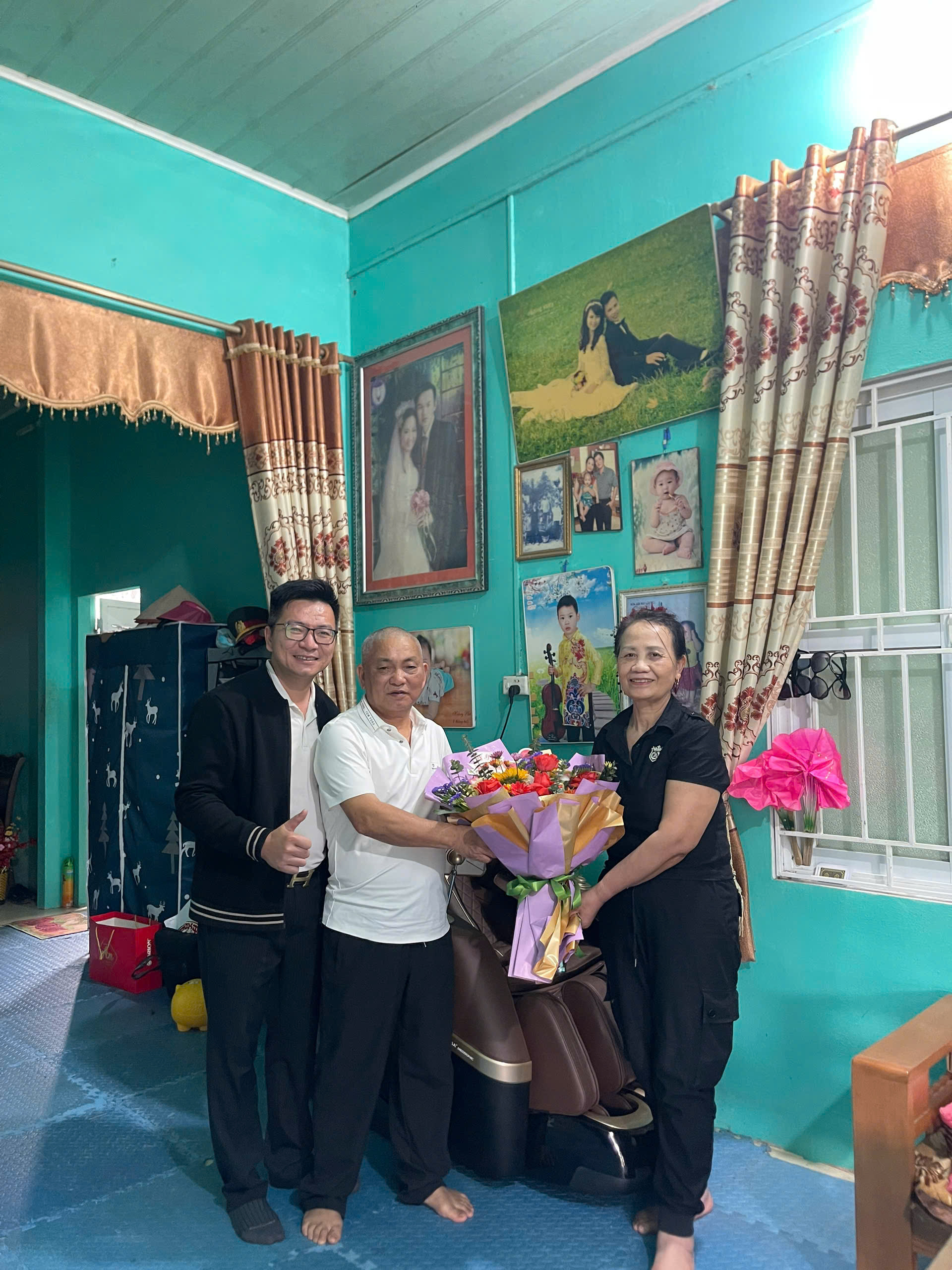 Xin chân thành cảm ơn cô Khánh và gia đình đã tin tưởng ủng hộ Thegioighemassage