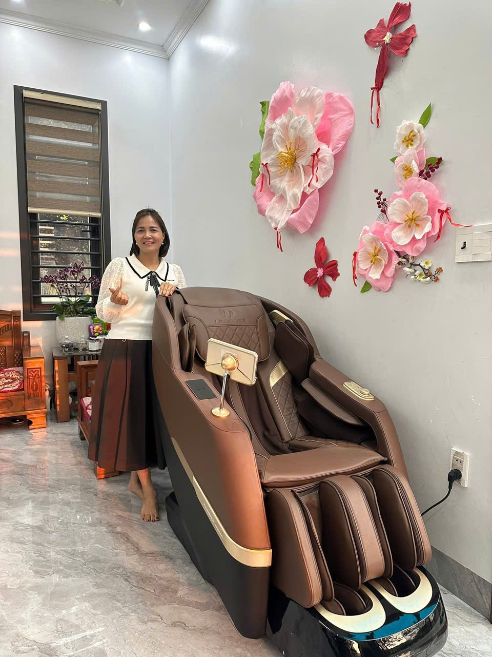 Xin chân thành cảm ơn chị Hằng và gia đình đã tin tưởng ủng hộ Thegioighemassage