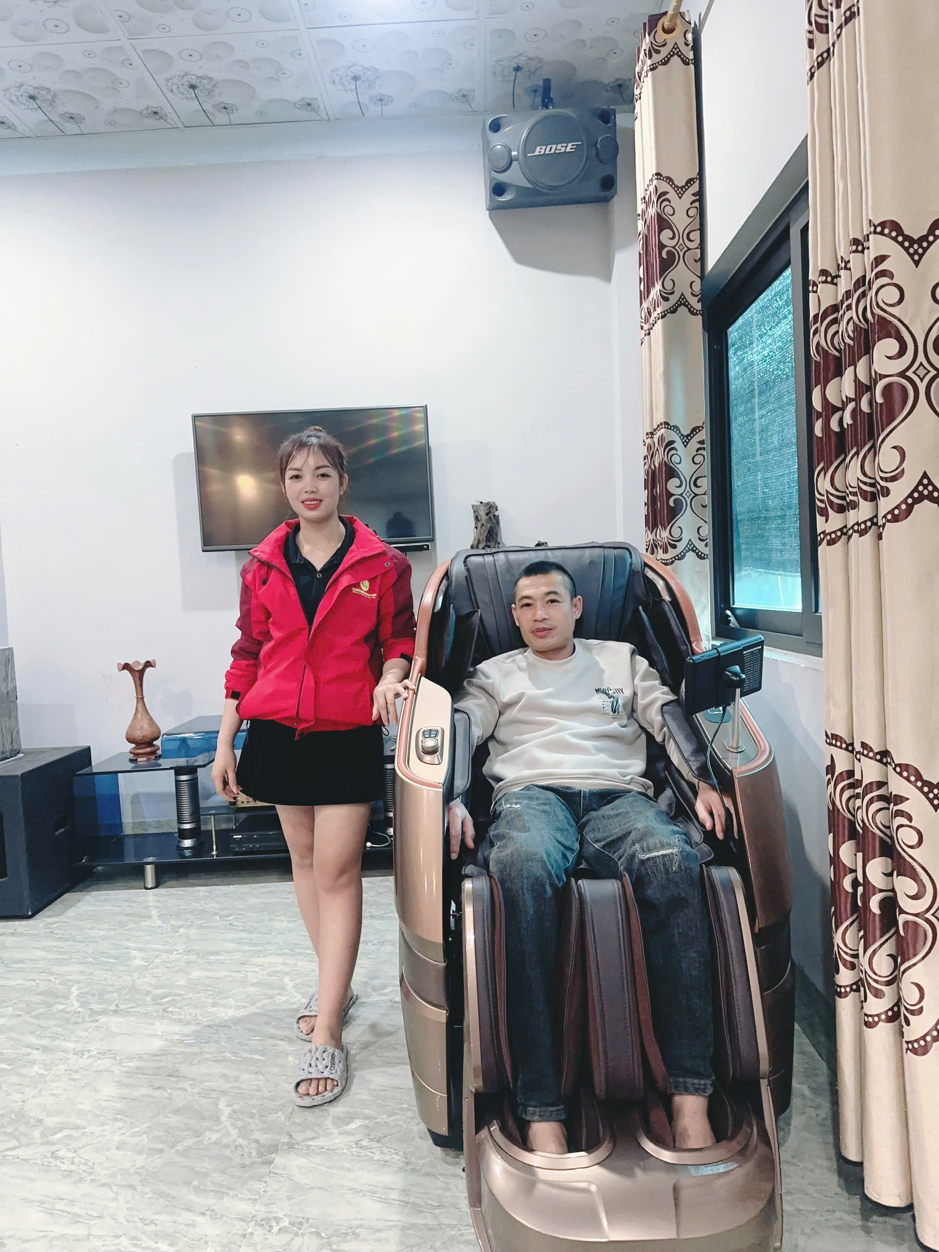 Xin chân thành cảm ơn anh Quân và gia đình đã tin tưởng ủng hộ Thegioighemassage