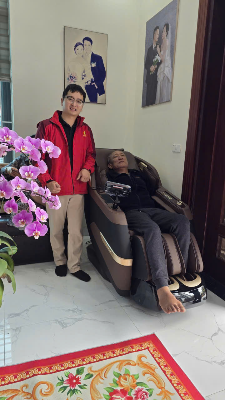 Xin chân thành cảm ơn gia đình chú Hùng đã tin tưởng ủng hộ Thegioighemassage