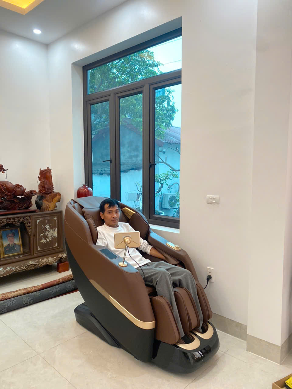 Xin chân thành cảm ơn gia đình anh Thắng đã tin tưởng ủng hộ Thegioighemassage