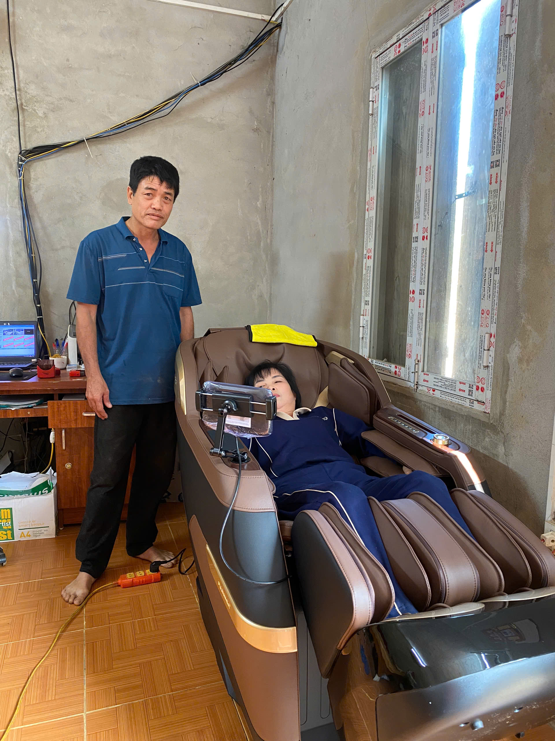 Xin chân thành cảm ơn gia đình cô Dự đã tin tưởng ủng hộ Thegioighemassage