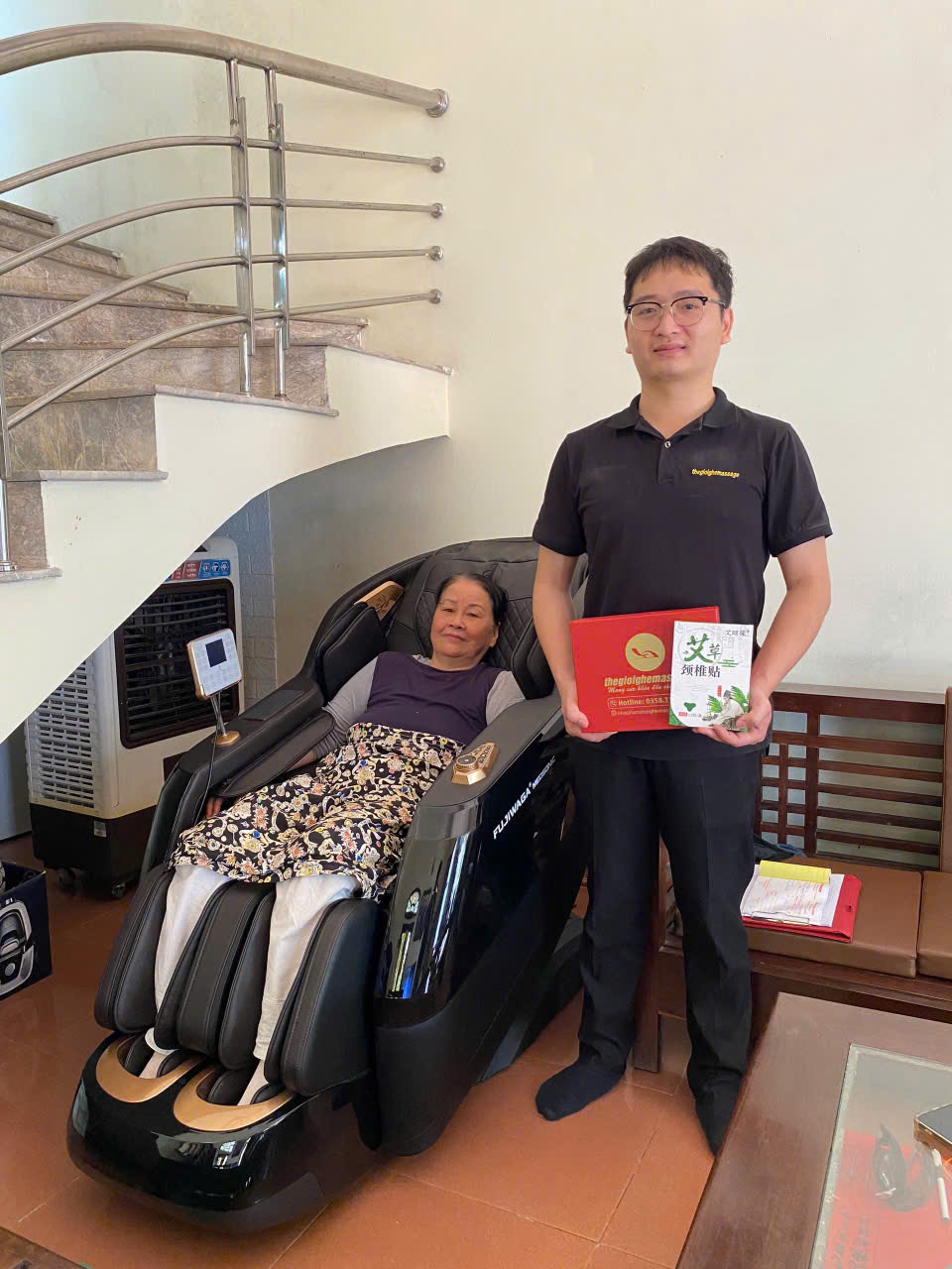 Xin chân thành cảm ơn gia đình anh Hải đã tin tưởng ủng hộ Thegioighemassage