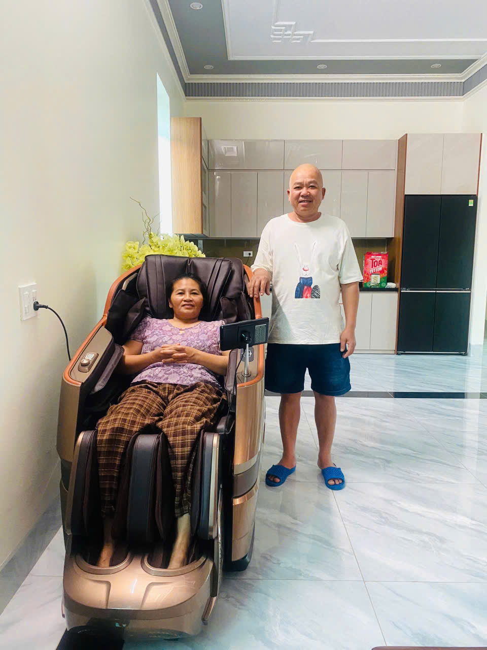 Xin chân thành cảm ơn gia đình chú Màu đã tin tưởng ủng hộ Thegioighemassage