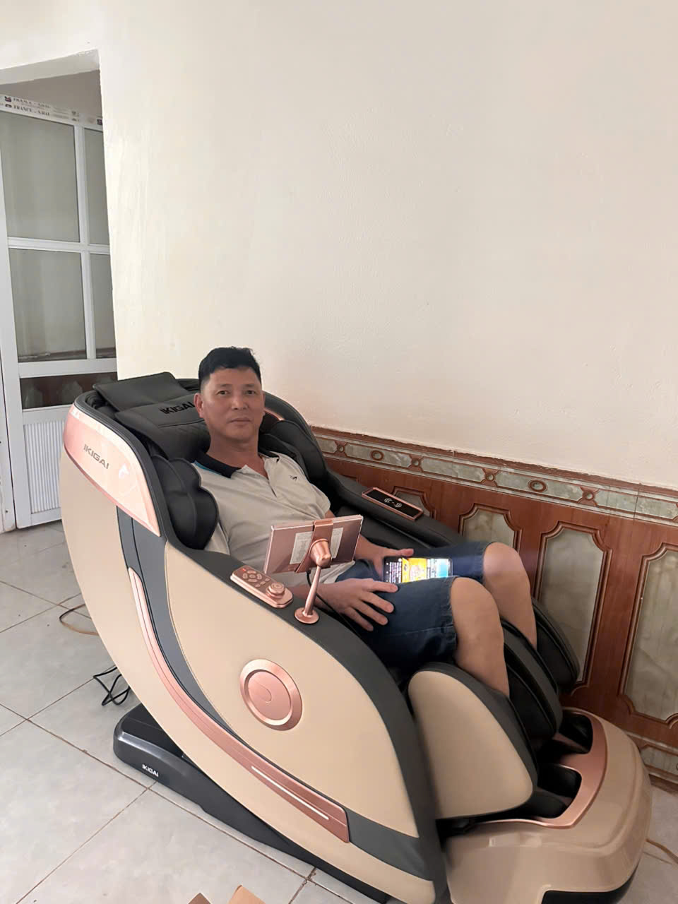 Xin chân thành cảm ơn gia đình bác Xuấn đã tin tưởng ủng hộ Thegioighemassage