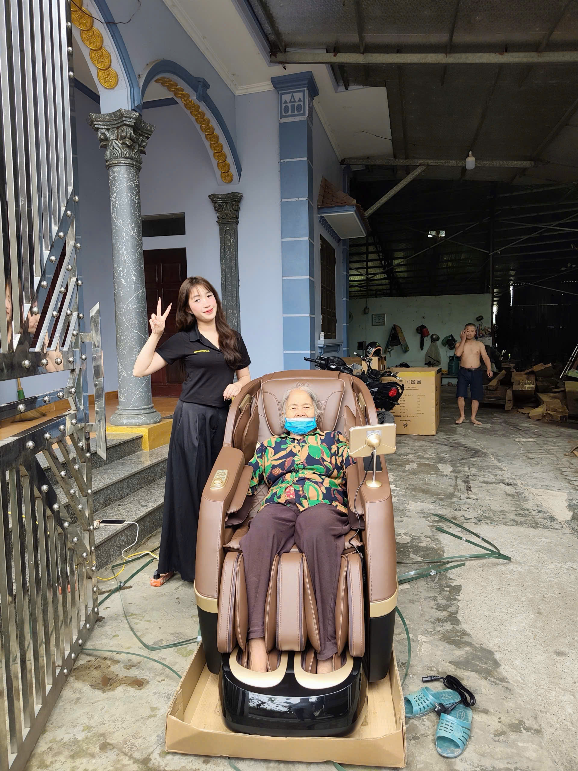 Xin chân thành cảm ơn gia đình anh Quân đã tin tưởng ủng hộ Thegioighemassage