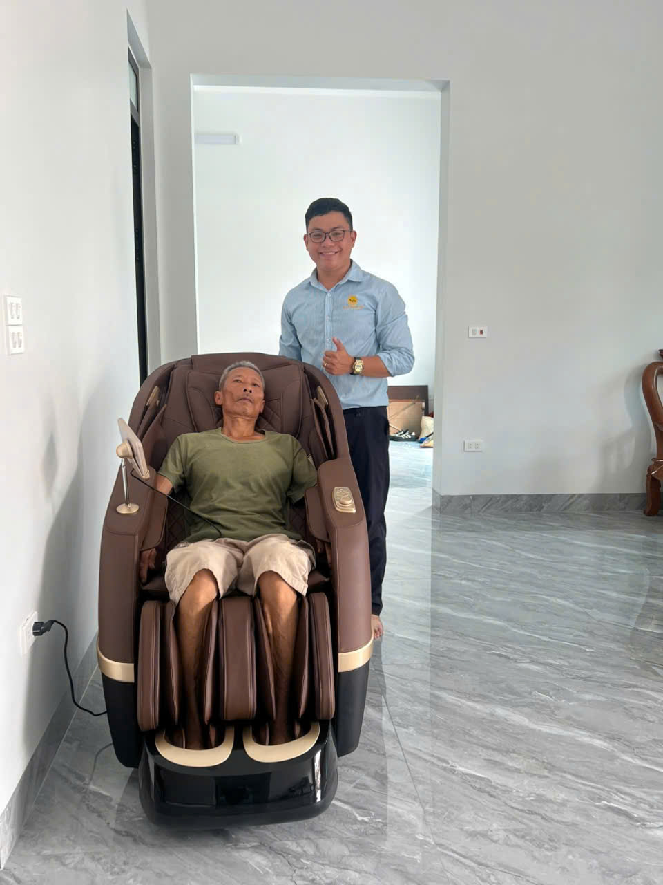 Xin cảm ơn gia đình anh Lợi đã tin tưởng ủng hộ Thegioighemassage
