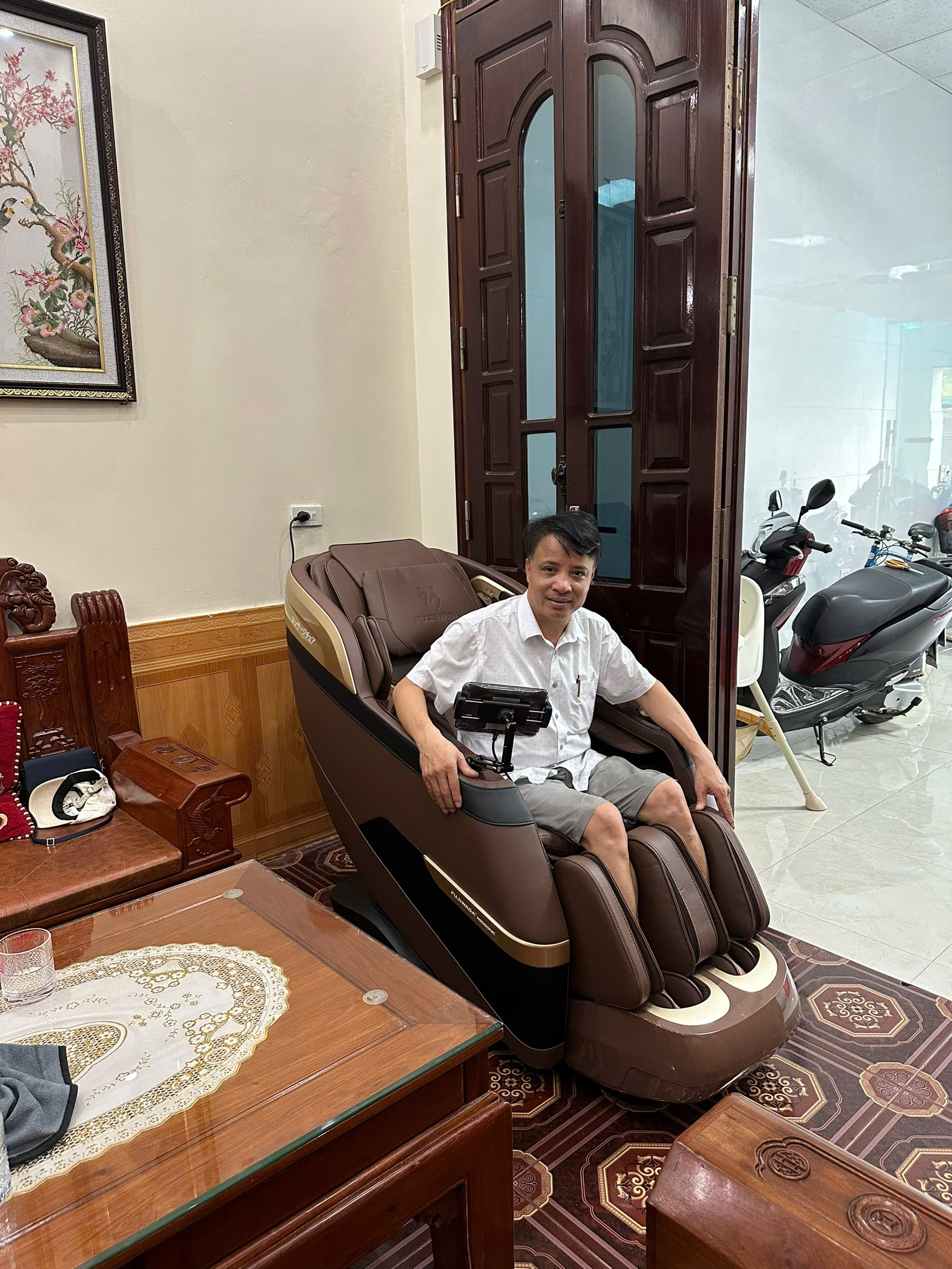 Xin cảm ơn gia đình anh Hà đã tin tưởng ủng hộ Thegioighemassage