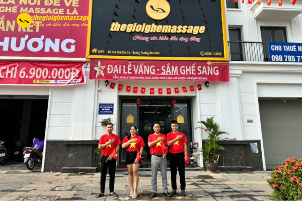 Nhân Viên Thế Giới Ghế Massage – Hình Ảnh Gắn Liền Với Sự Tận Tâm