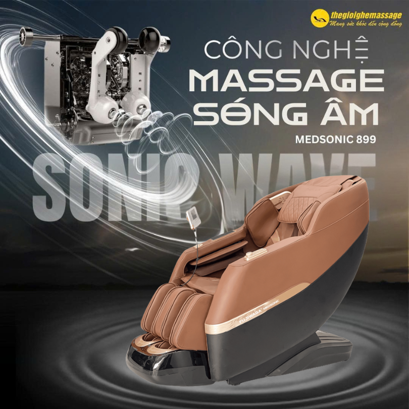 MedSonic FC-899 – Ghế Massage Giá Tốt, Tính Năng Vượt Trội