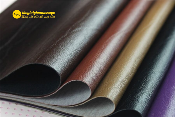 Các loại da ghế massage phổ biến hiện nay