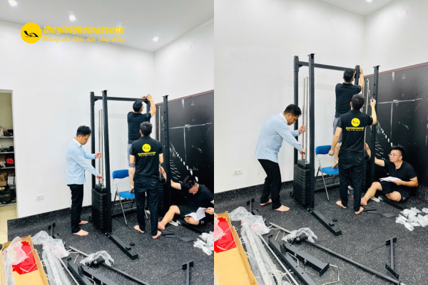 Kiểm tra và siết chặt bu lông, ốc vít để bảo quản giàn tạ đa năng chắc chắn