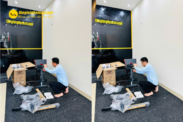 Sử dụng thảm lót sàn cho giàn tạ