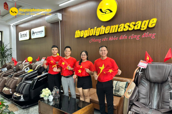 tặng ghế massage