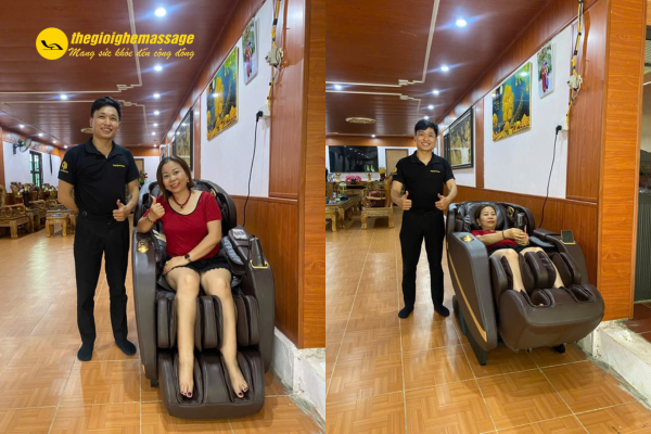 Ghế massage – Giải pháp chăm sóc sức khỏe lâu dài cho giáo viên