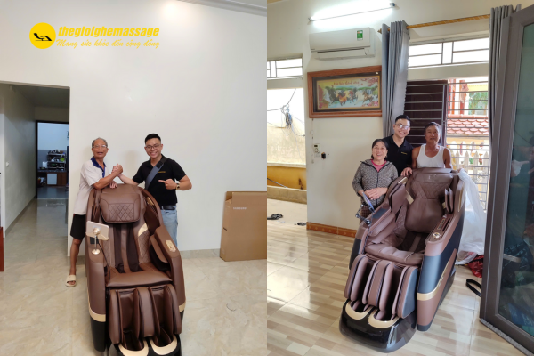Tại sao ngồi ghế massage lại bị đau người?