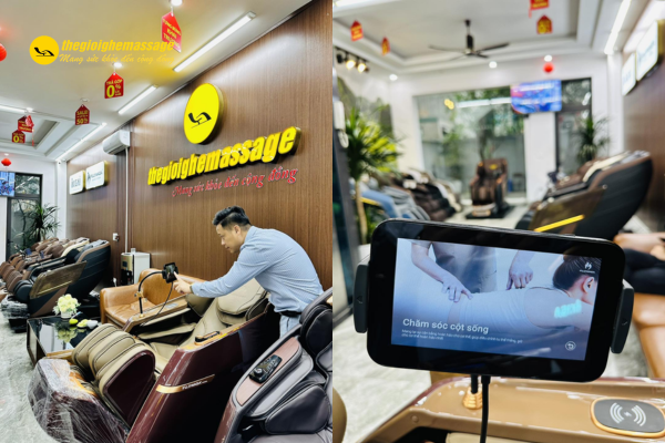 Cách dùng ghế massage cơ bản