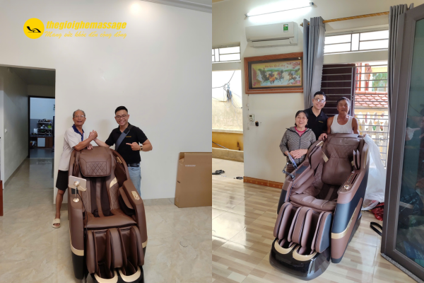 Khi nào có thể sử dụng lại ghế massage?