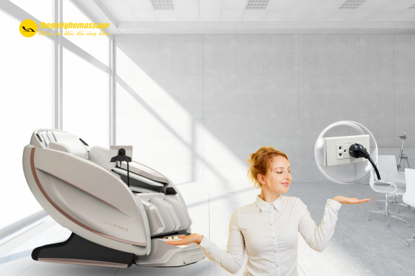 Có Nên Lo Lắng Về Ghế Massage Có Tốn Điện Không?