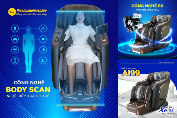 tính năng quan trọng cần có khi chọn ghế massage