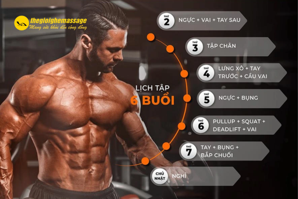 Lên Lịch Tập Gym Cố Định Mỗi Ngày