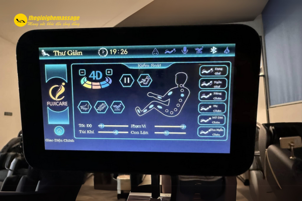 Ghế massage cho người đau lưng