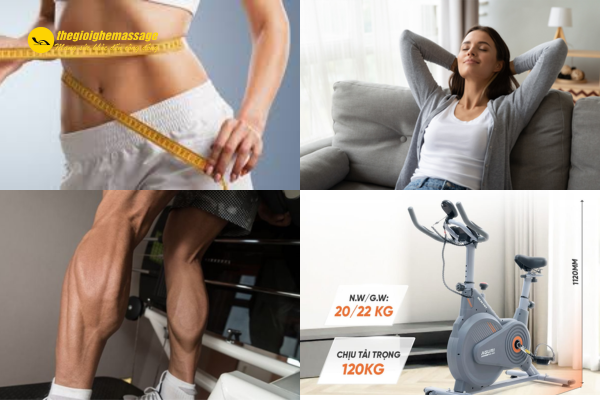 Lợi ích khi tập với xe đạp tập tại nhà