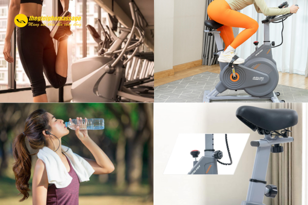 Một số lưu ý khi sử dụng xe đạp tập tại nhà