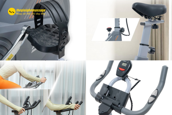 Hướng dẫn tư thế đạp xe đúng khi dùng xe đạp tập tại nhà