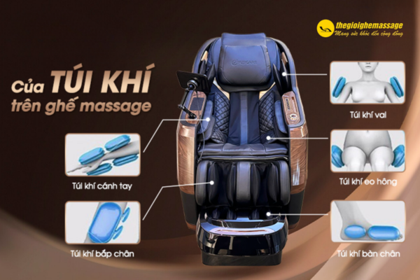Ghế Massage Hoạt Động Như Thế Nào Với Chân Tay?