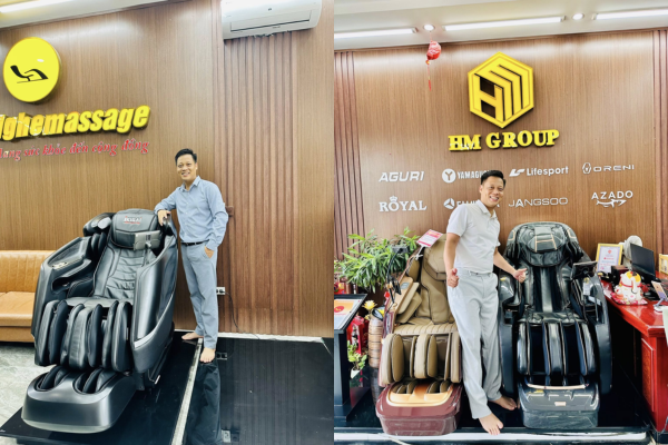 Ghế massage – đầu tư một lần, chăm sóc lâu dài