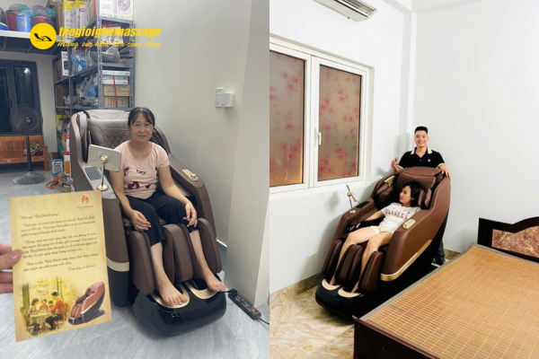 Tiêu chí chọn ghế massage phù hợp làm quà cho ba mẹ