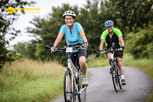 Ưu điểm của đạp xe ngoài trời