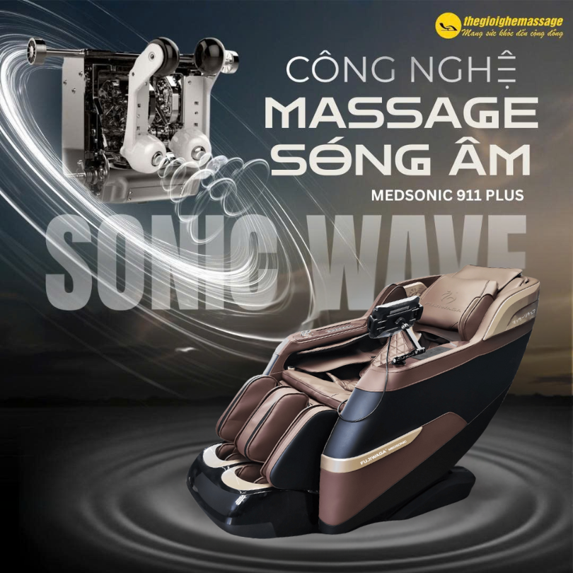 MedSonic FC-911 Plus – Chuẩn Mực Mới Của Massage Hiện Đại
