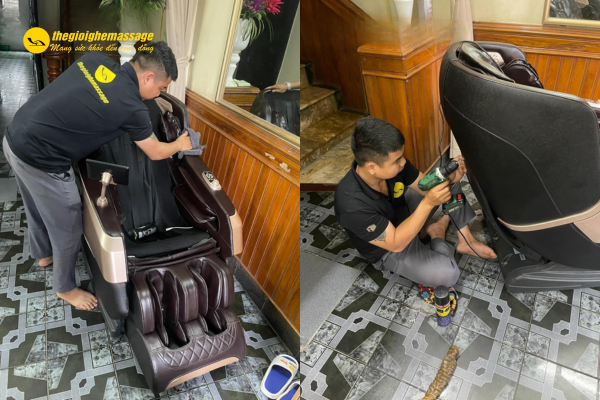 Kiểm tra tính năng ghế massage