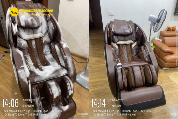 Những mẹo bảo dưỡng ghế massage đúng cách
