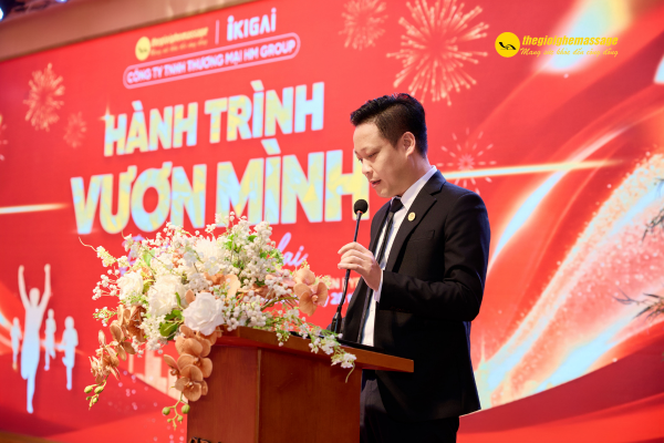 CEO Lê Văn Mạnh phát biểu – Truyền cảm hứng mạnh mẽ