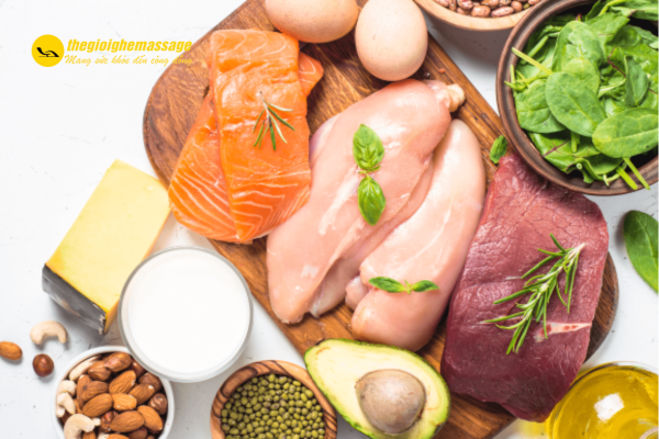 Chế độ dinh dưỡng hỗ trợ tập lưng xô