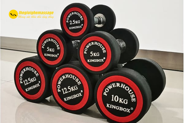 Chọn mức tạ phù hợp với thể lực