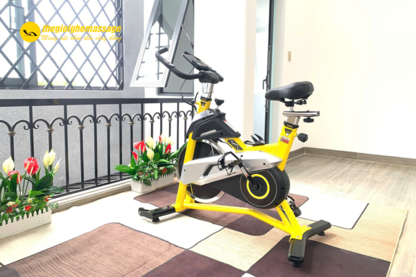 Máy chạy bộ hoặc xe đạp tập