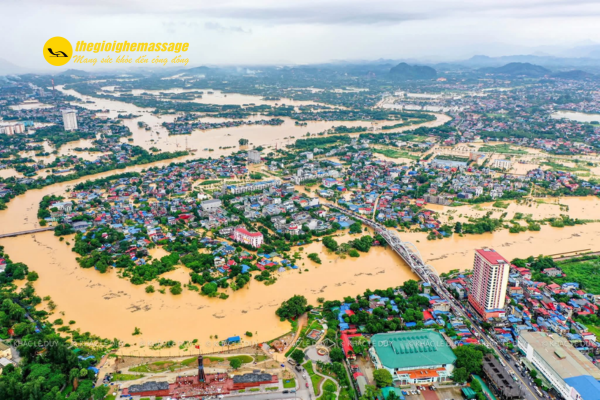 Nguyên nhân khiến ghế massage bị ngập nước sau bão lũ