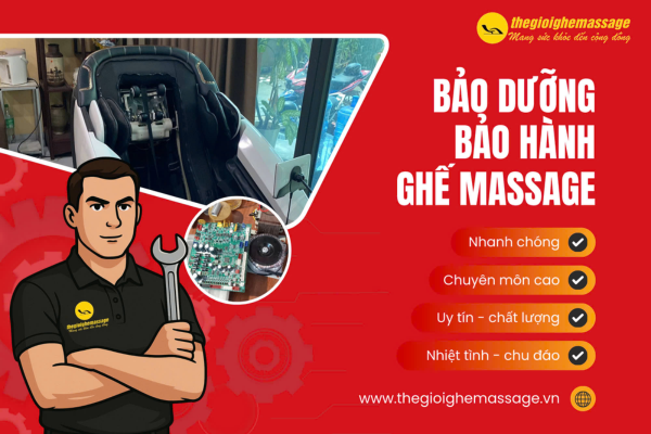 Hậu mãi tại Thế Giới Ghế Massage – Vì sự an tâm của khách hàng