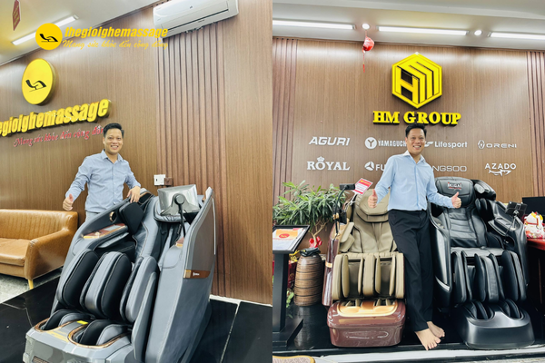 trải nghiệm ghế massage miễn phí tại nhà của Thế Giới Ghế Massage