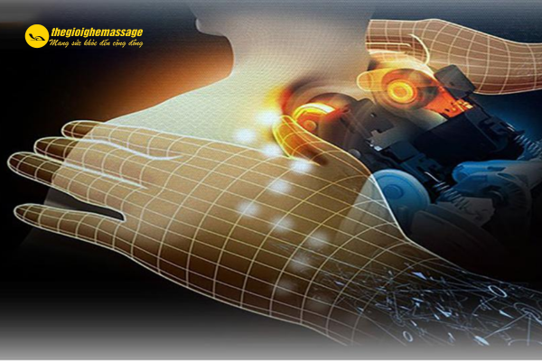 Con lăn ghế massage