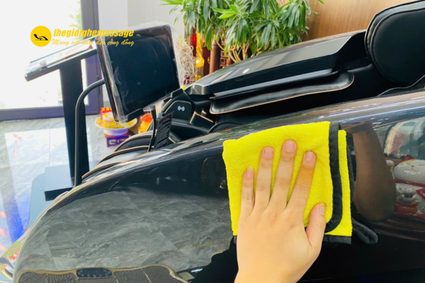 Làm khô ghế massage đúng cách – bước quan trọng nhất để bảo vệ ghế
