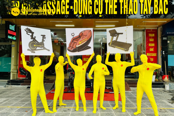 Đội ngũ hoạt náo tại thế giới ghế massage Việt Nam